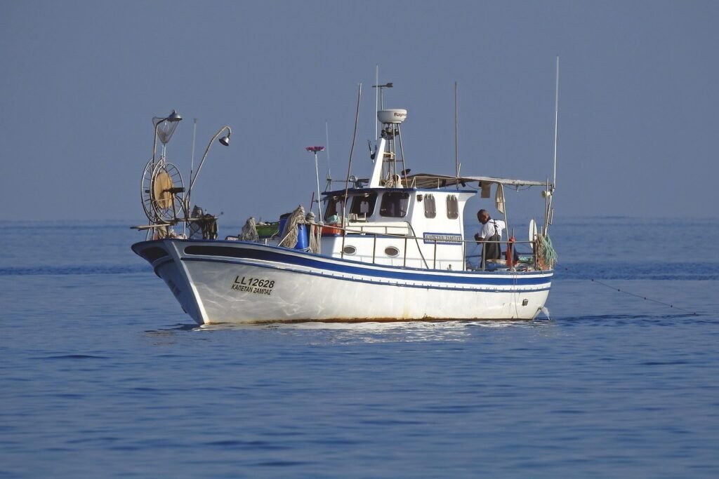 boat, nature, fishing boat, fisherman, fishing, sea, cyprus