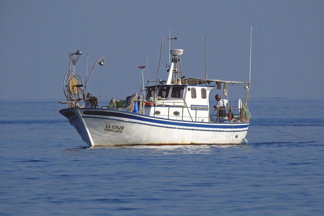 boat, nature, fishing boat, fisherman, fishing, sea, cyprus